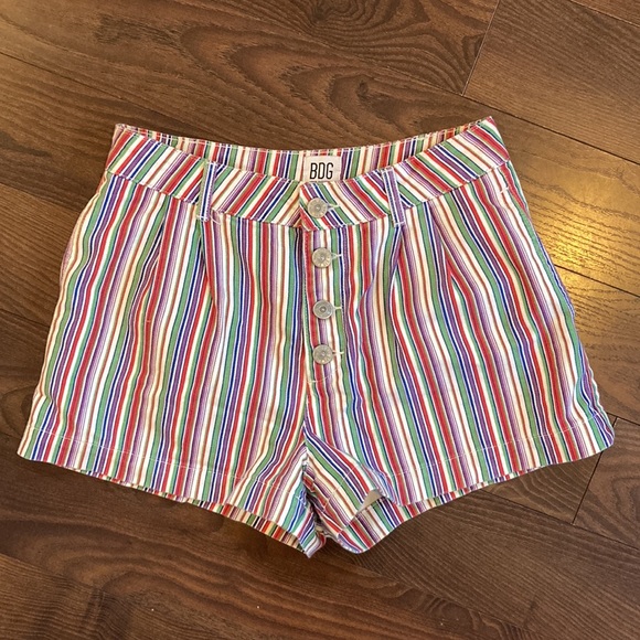 Urban Outfitters BDG vertical striped high waisted denim jeans size 4 - Picture 2 of 3